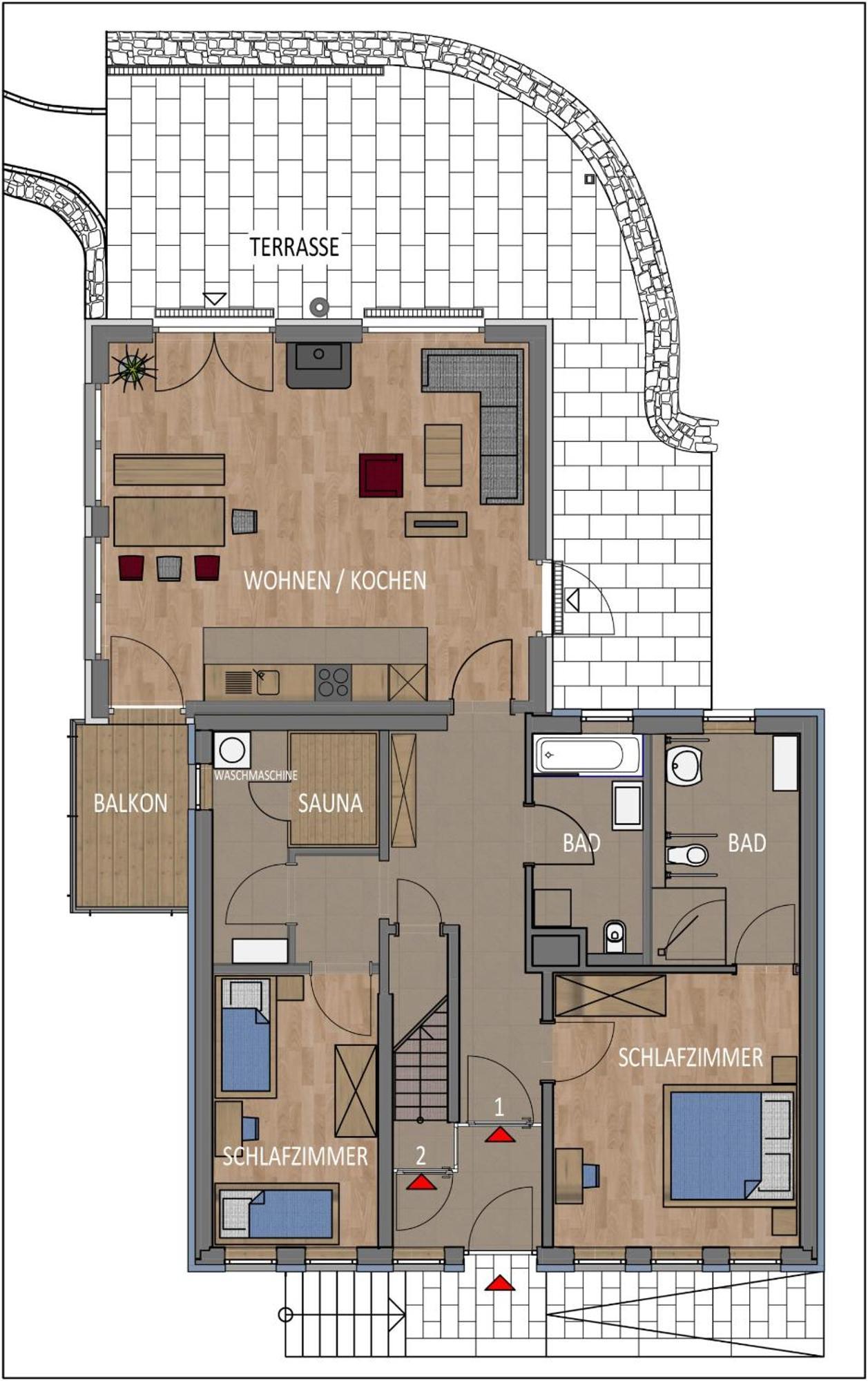 Bergmannstrost 5 Sterne Ferienwohnung Sankt Andreasberg Bagian luar foto
